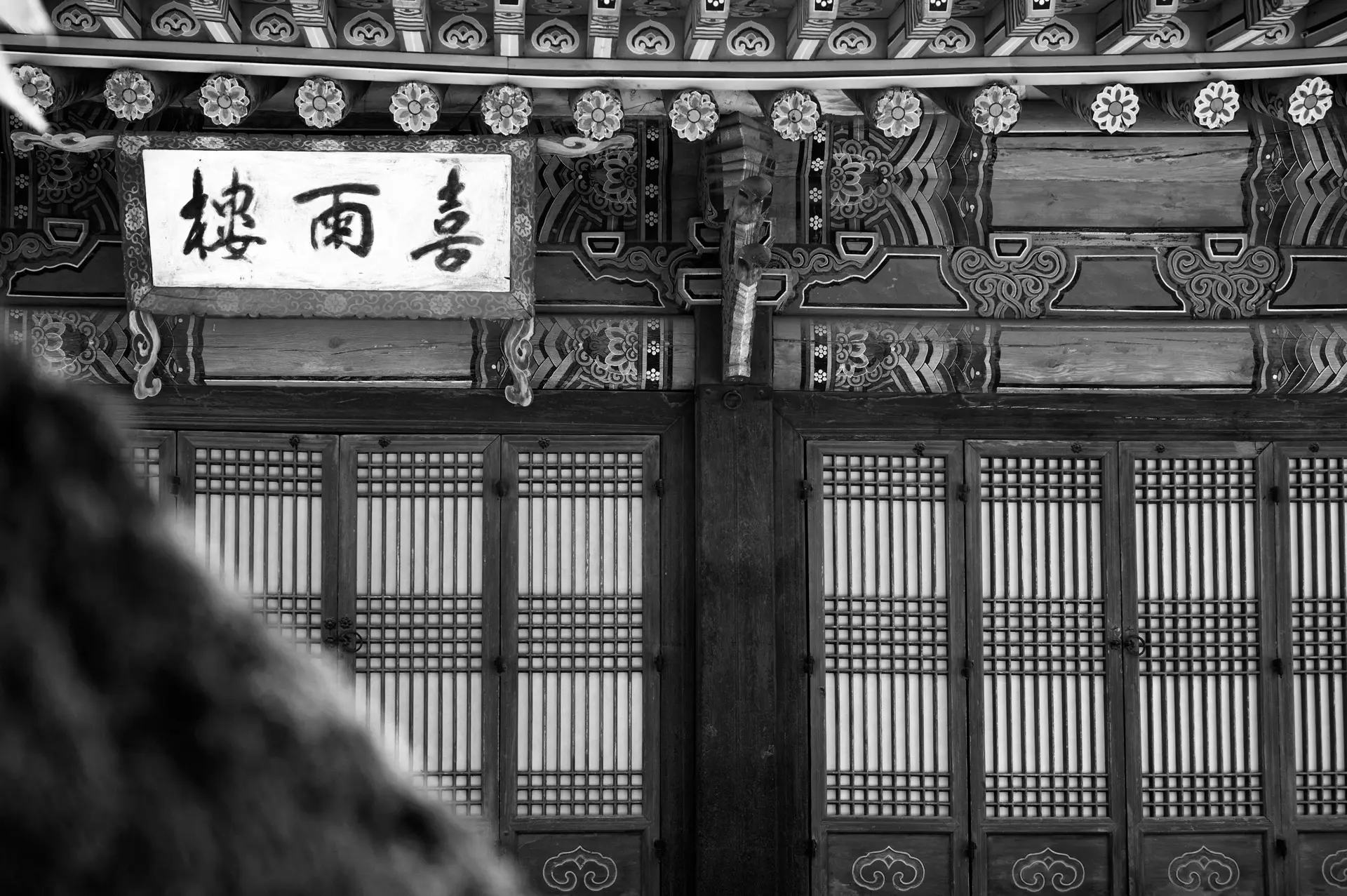 Changdeokgung, bnw, exterior