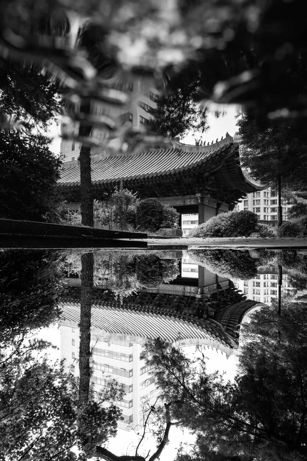 Gyeonghuigung, bnw, exterior