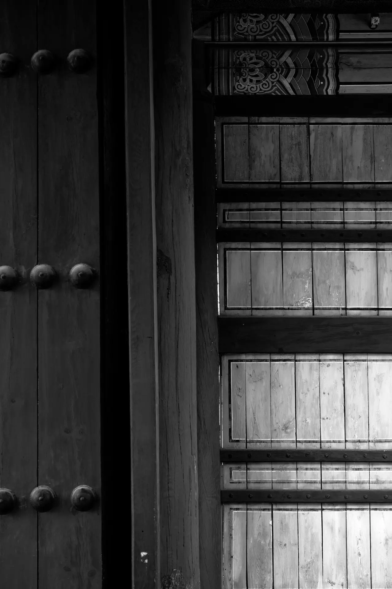 Deoksugung detail, bnw, exterior
