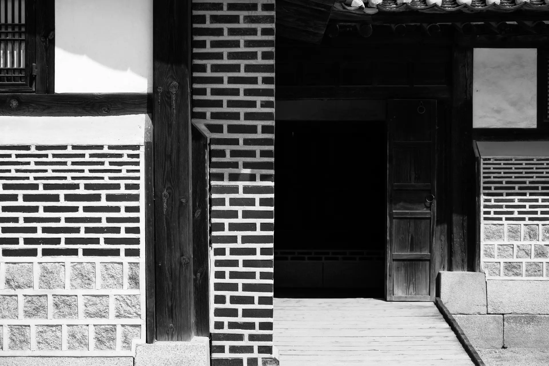 Changdeokgung, bnw, exterior