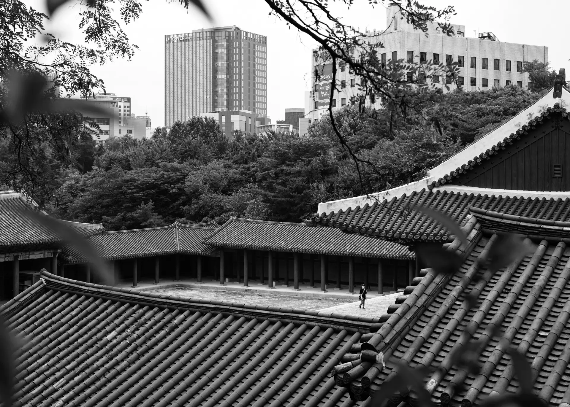 Gyeonghuigung, bnw, exterior