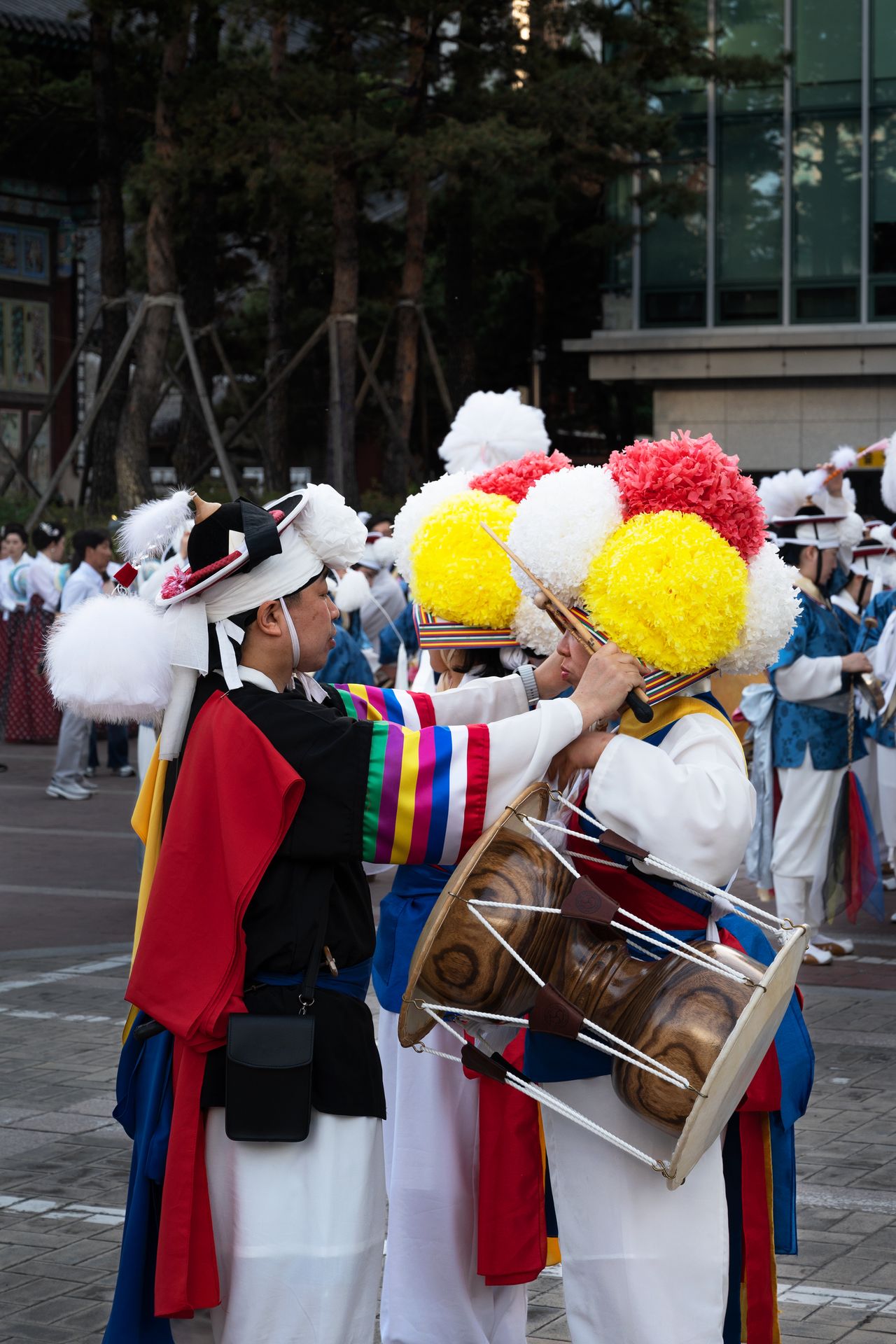 Yeondeungnori preparation the hat