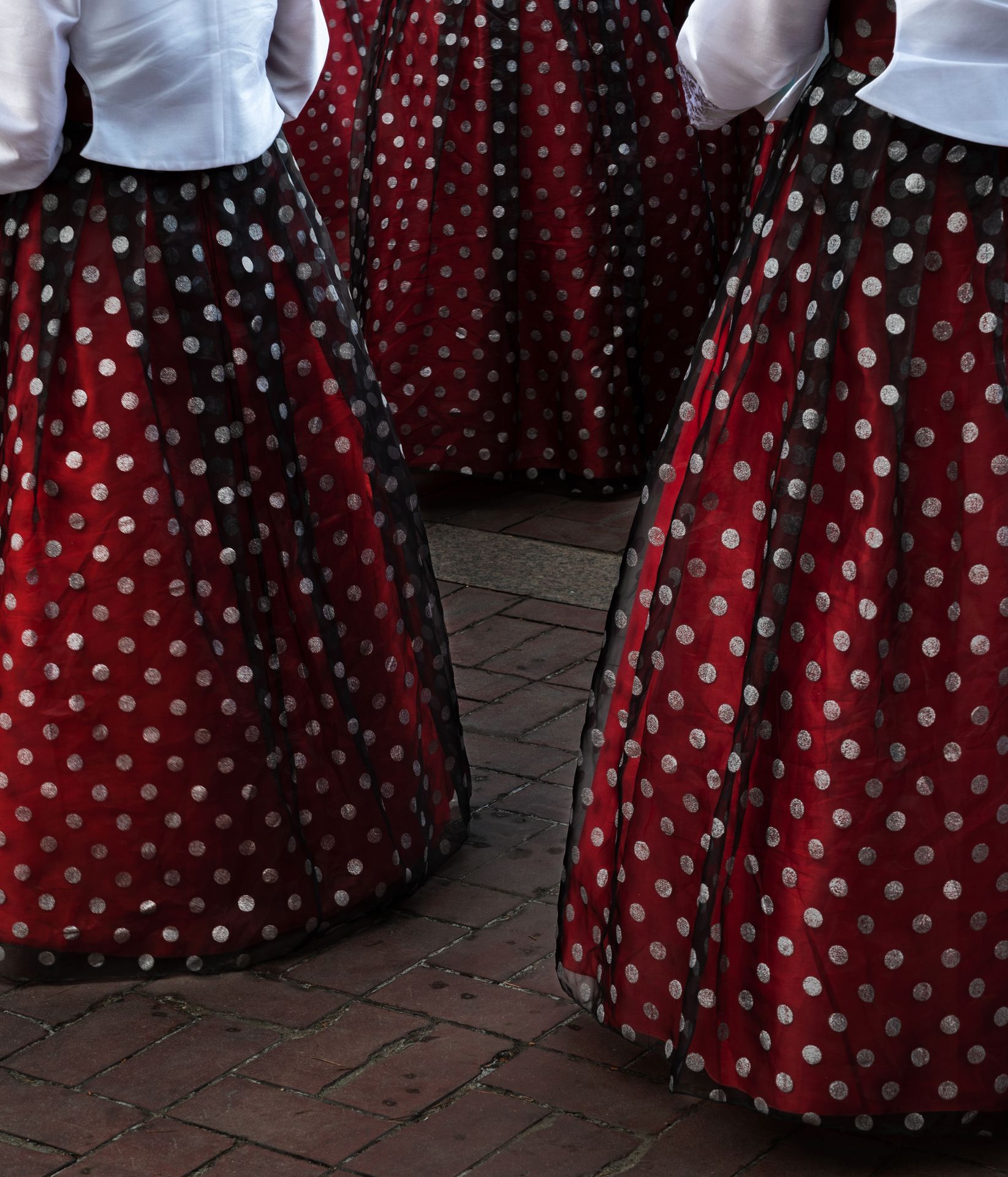 Yeondeungnori red dresses