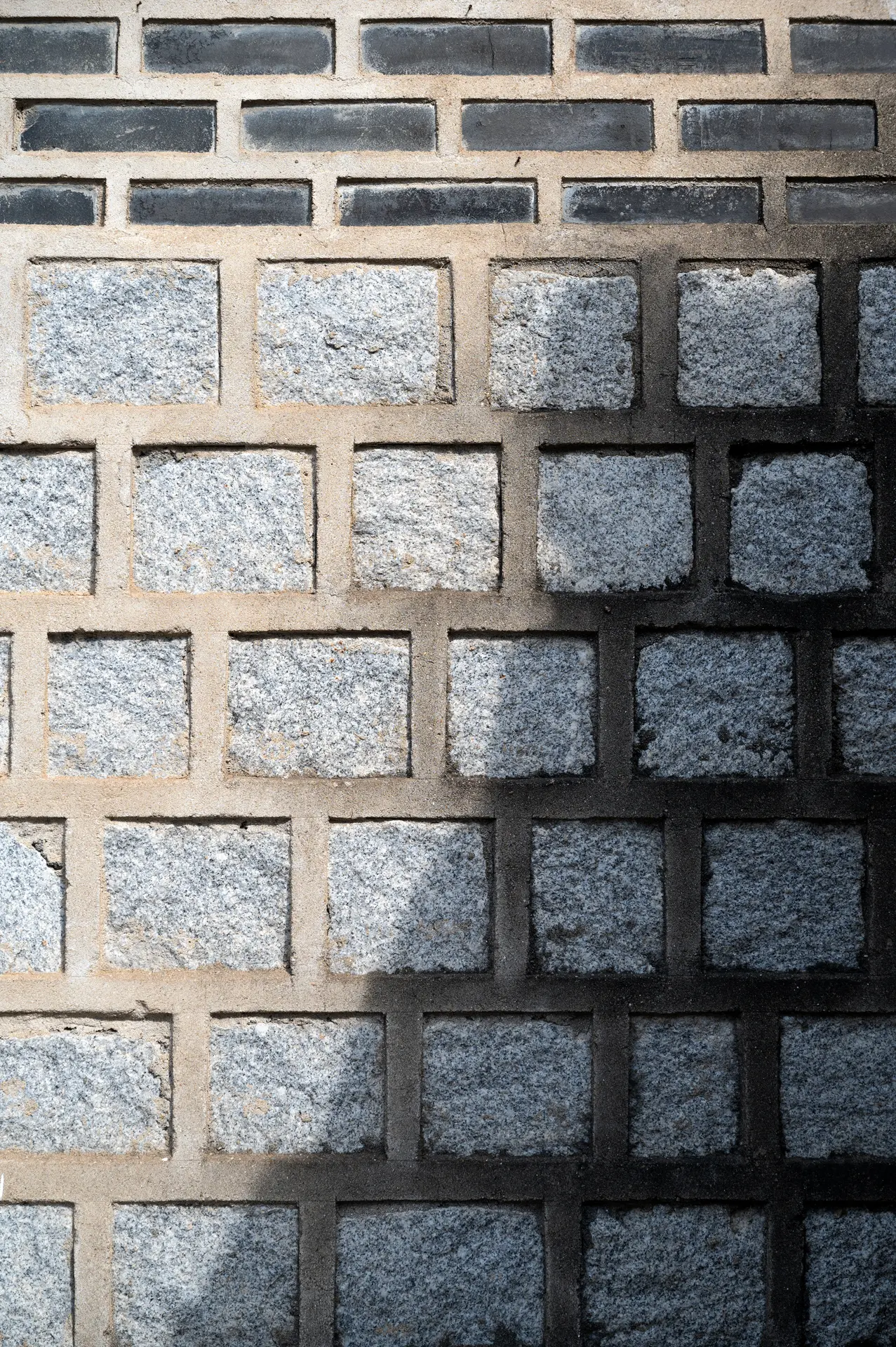 Korean wall close-up