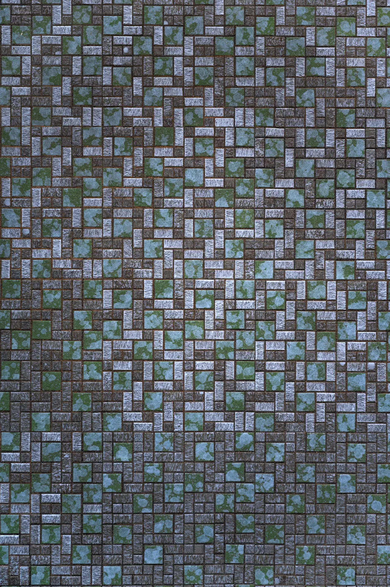 Korean wall close-up
